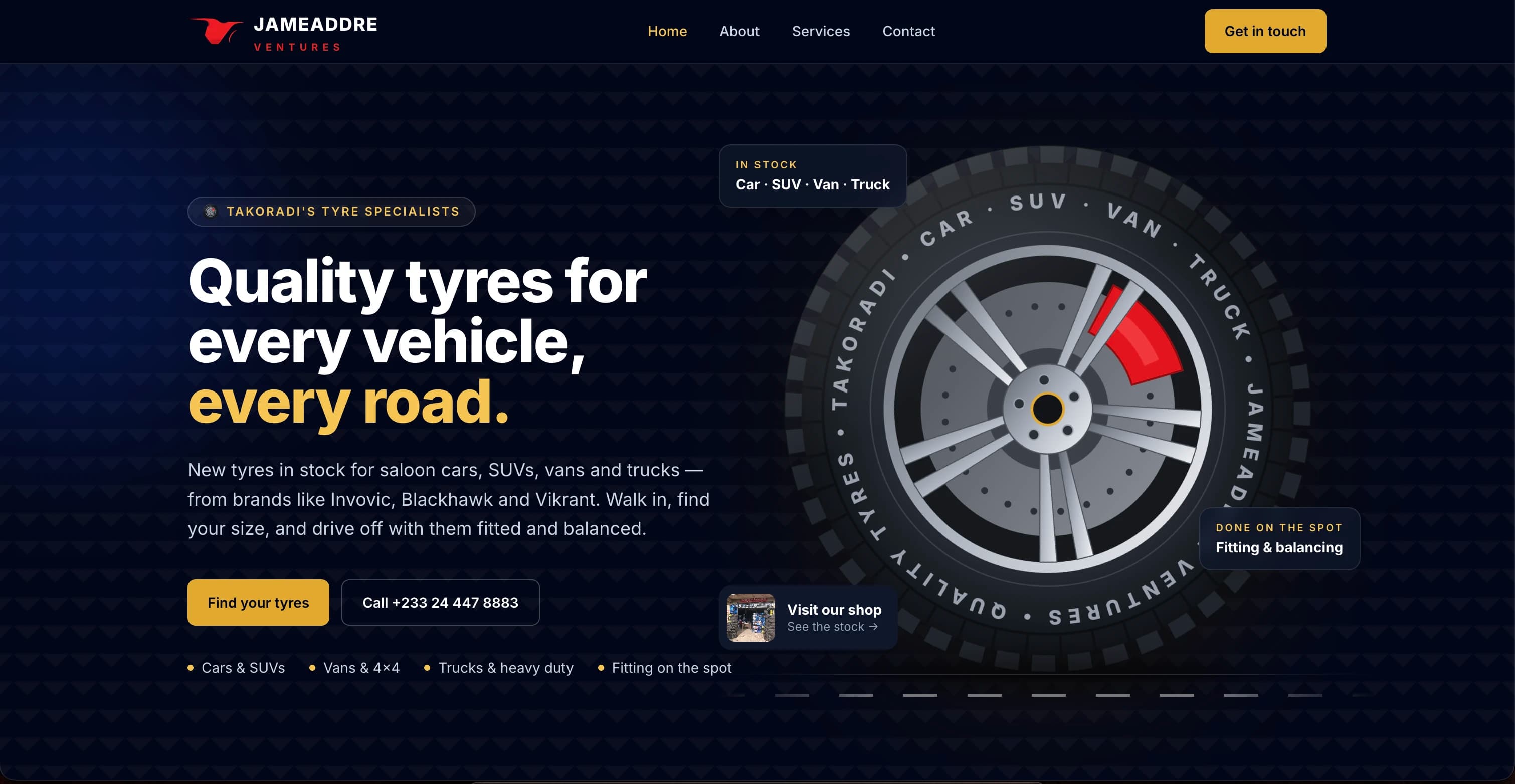 Jameaddre Ventures screenshot
